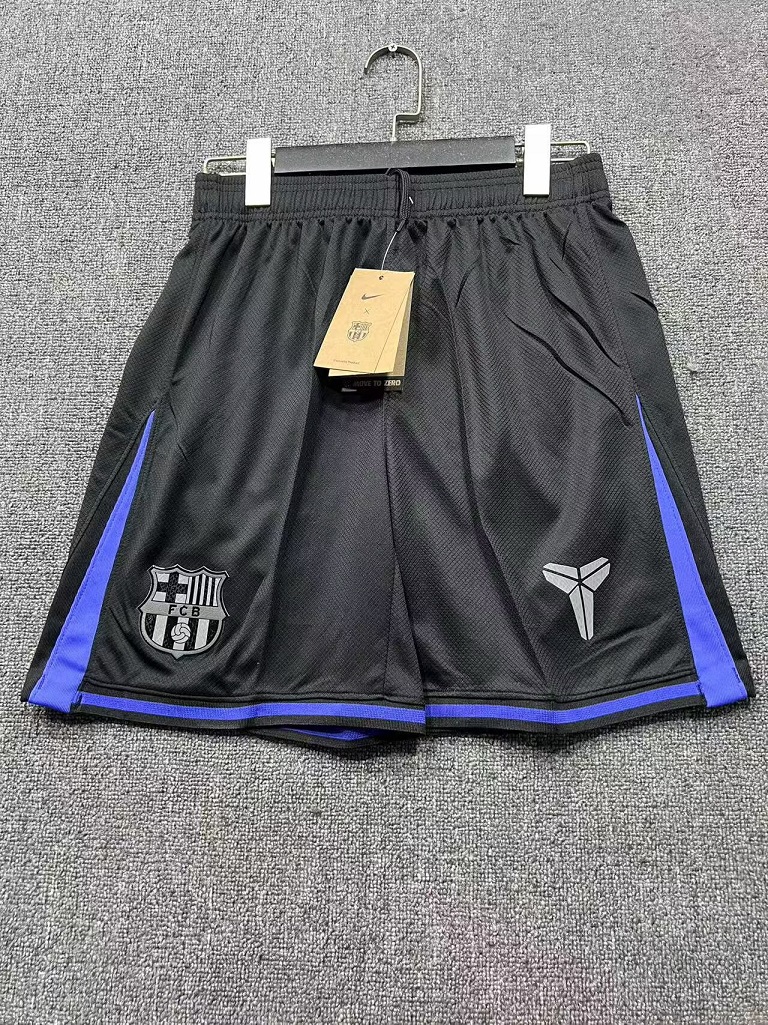 AAA Quality Barcelona 25/26 Away Black Soccer Shorts